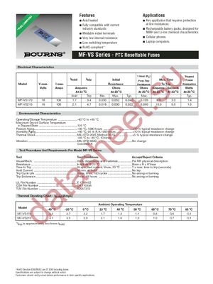 MF-VS210-0-62 datasheet  
