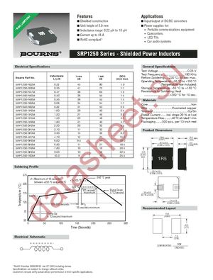 SRP1250-100M datasheet  