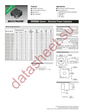 SRR0618-330ML datasheet  