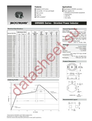 SRR0805-680K datasheet  