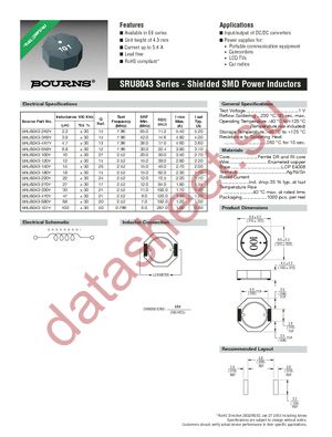 SRU8043-100Y datasheet  