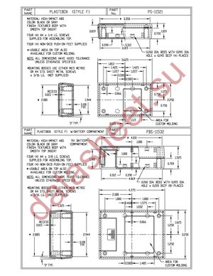 PBS-11532-G datasheet  