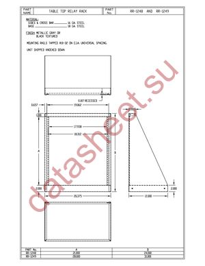 RR-1249-BT datasheet  