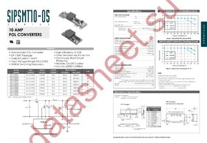 SIP10-05S10 datasheet  