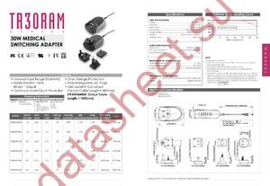 TR30RAM/TR15RA-E datasheet  