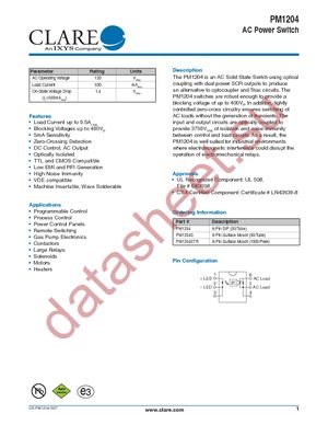 PS1201 datasheet  