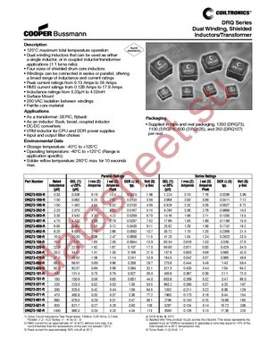 DRQ125-4R7-R datasheet  