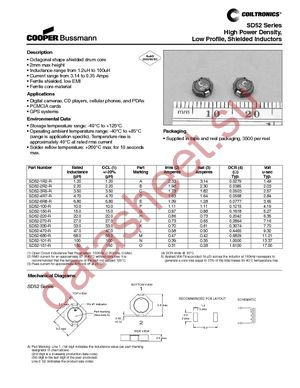 SD52-100-R datasheet  