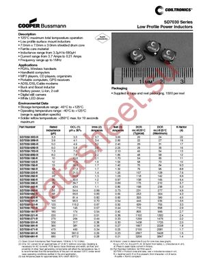 SD7030-6R0-R datasheet  