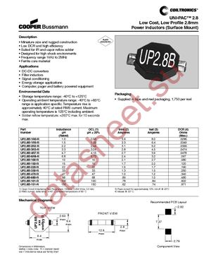 UP2.8B-100-R datasheet  