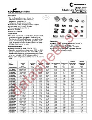 VP3-0047-R datasheet  