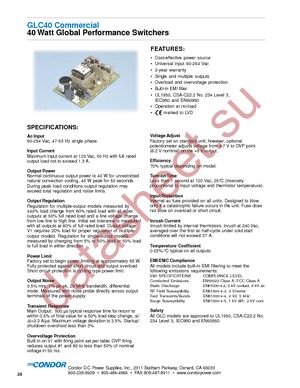 GLC40-15 datasheet  