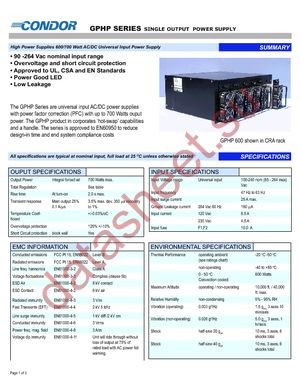 GPHP600-24 datasheet  