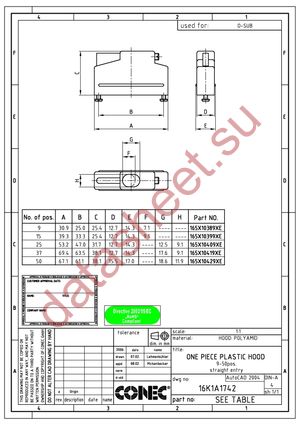 165X10389XE datasheet  