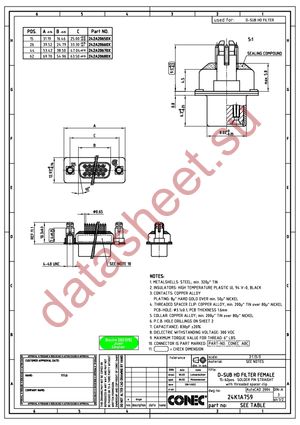 242A20650X datasheet  