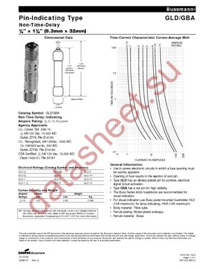 BK/GBA-4 datasheet  