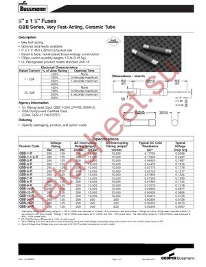 BK/GBB-10-R datasheet  