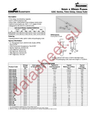 BK/GDC-1.25A datasheet  