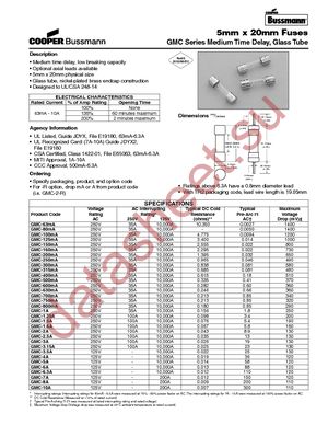 BK/GMC-1.25A datasheet  