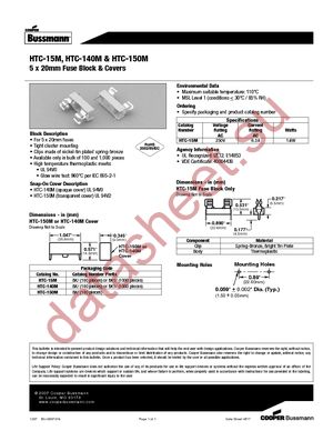 BK/HTC-40M datasheet  