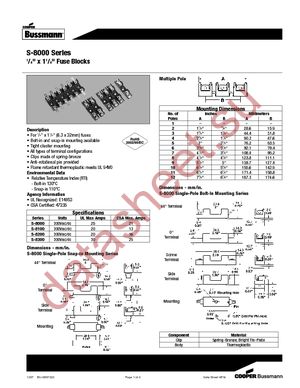 BK/S-8001-1-R datasheet  