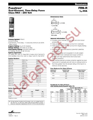 FRN-R-60 datasheet  