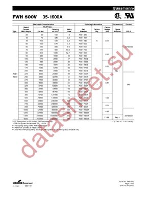 FWH-300A datasheet  