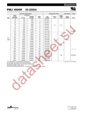 FWJ-40A datasheet  