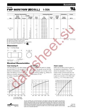 FWP-40A14F datasheet  