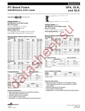 GFA-1 datasheet  