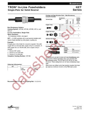 HET-AW-RLC-A datasheet  