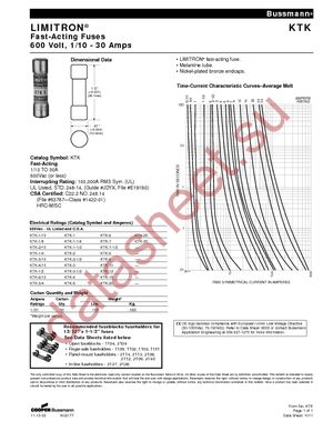 KTK-1 datasheet  