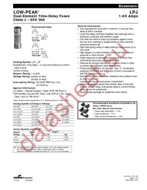 LPJ-2-1/2SP datasheet  