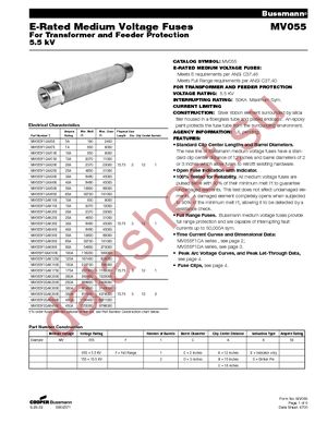 MV055F1DAX100E datasheet  