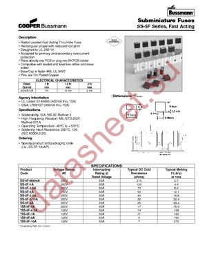 SS-5F-6.3A-BK datasheet  