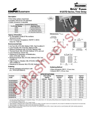 TR1/6125TD2A datasheet  