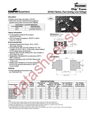 TR/3216LV-1.25A datasheet  