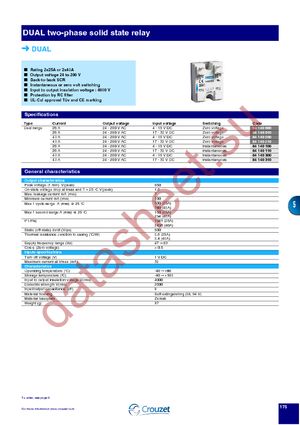 84140203 datasheet  