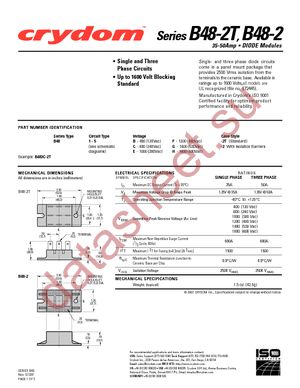 B485F-2 datasheet  