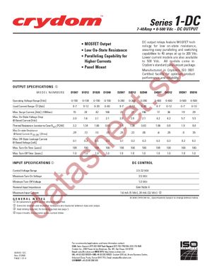 D2D07 datasheet  