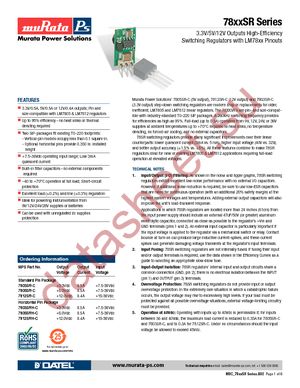 7812SR-C datasheet  