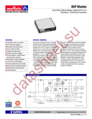 BCP-5/15-3.3/15-D24N-C datasheet  