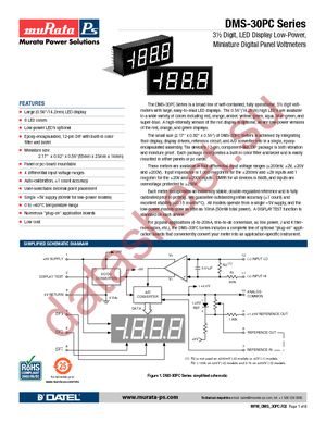 DMS-30PC-0-BS-C datasheet  
