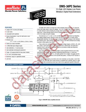 DMS-30PC-1-GS-C datasheet  