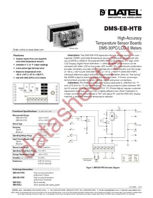 DMS-EB-HTBC-C datasheet  