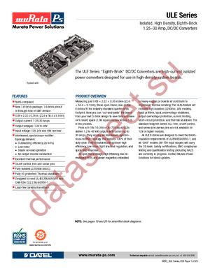 ULE-3.3/20-D12P-C datasheet  