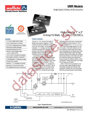 UWR-1.2/6000-D48A-C datasheet  