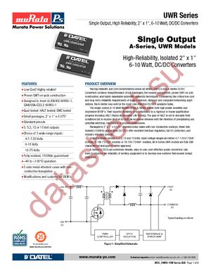 UWR-12/750-D48A-C datasheet  