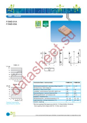 F/SMD-03A datasheet  