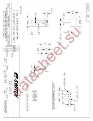 EG2211 datasheet  